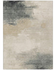 Aelora Brown Washable Indoor - Outdoor Rug - LOOMLAN - LOOMLAN Rugs - Outdoor Rugs