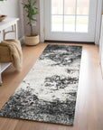 Aera Black Washable Indoor - Outdoor Rug - LOOMLAN - LOOMLAN Rugs - Outdoor Rugs