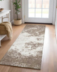 Aera Brown Washable Indoor - Outdoor Rug - LOOMLAN - LOOMLAN Rugs - Outdoor Rugs