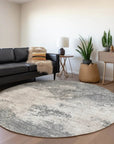 Aera Gray Washable Indoor - Outdoor Rug - LOOMLAN - LOOMLAN Rugs - Outdoor Rugs