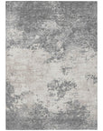 Aera Gray Washable Indoor - Outdoor Rug - LOOMLAN - LOOMLAN Rugs - Outdoor Rugs