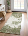 Aera Olive Washable Indoor - Outdoor Rug - LOOMLAN - LOOMLAN Rugs - Outdoor Rugs