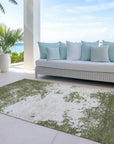 Aera Olive Washable Indoor - Outdoor Rug - LOOMLAN - LOOMLAN Rugs - Outdoor Rugs