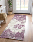 Aera Purple Washable Indoor - Outdoor Rug - LOOMLAN - LOOMLAN Rugs - Outdoor Rugs