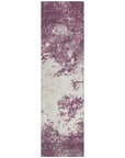 Aera Purple Washable Indoor - Outdoor Rug - LOOMLAN - LOOMLAN Rugs - Outdoor Rugs