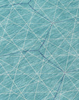 LOOMLAN Rugs Alina Teal Washable Indoor-Outdoor Rug