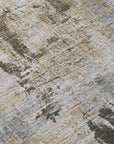 LOOMLAN Rugs Aria Gray Washable Indoor-Outdoor Rug