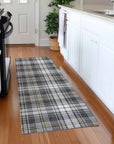 LOOMLAN Rugs Aurora Charcoal Washable Indoor-Outdoor Rug