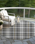 LOOMLAN Rugs Aurora Charcoal Washable Indoor-Outdoor Rug