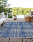LOOMLAN Rugs Aurora Gray Washable Indoor-Outdoor Rug