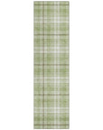 LOOMLAN Rugs Aurora Green Washable Indoor-Outdoor Rug