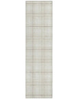 LOOMLAN Rugs Aurora Ivory Washable Indoor-Outdoor Rug