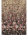LOOMLAN Rugs Aurora Taupe Washable Indoor-Outdoor Rug