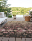 LOOMLAN Rugs Aurora Taupe Washable Indoor-Outdoor Rug