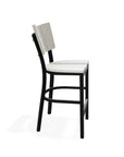 Avant MGP Aluminum Balcony Height Stacking Chair-Outdoor Accent Chairs-Telescope-LOOMLAN