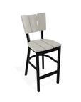 Avant MGP Aluminum Balcony Height Stacking Chair-Outdoor Accent Chairs-Telescope-LOOMLAN