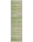 LOOMLAN Rugs Ayra Green Washable Indoor-Outdoor Rug