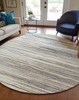 LOOMLAN Rugs Ayra Ivory Washable Indoor-Outdoor Rug