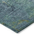 Barzane Blue Washable Indoor - Outdoor Rug - LOOMLAN - LOOMLAN Rugs - Outdoor Rugs