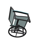 Bazza Sling Swivel Rocker MGP Arm Accents - LOOMLAN - Telescope - Outdoor Accent Chairs