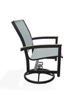 Bazza Sling Swivel Rocker MGP Arm Accents - LOOMLAN - Telescope - Outdoor Accent Chairs