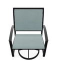 Bazza Sling Swivel Rocker MGP Arm Accents - LOOMLAN - Telescope - Outdoor Accent Chairs