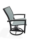 Bazza Sling Swivel Rocker MGP Arm Accents - LOOMLAN - Telescope - Outdoor Accent Chairs