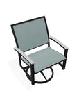 Bazza Sling Swivel Rocker MGP Arm Accents - LOOMLAN - Telescope - Outdoor Accent Chairs