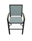 Bazza Stacking Bar Height MGP Armed Cafe Chair - LOOMLAN - Telescope - Outdoor Bar Stools