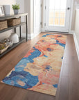 LOOMLAN Rugs Bellavor Orange Washable Indoor-Outdoor Rug