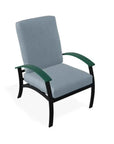 Belle Isle Cushion MGP Arm Chair - LOOMLAN - Telescope - Outdoor Accent Chairs
