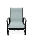 Belle Isle Hidden Motion MGP Armed Chat Chair - LOOMLAN - Telescope - Outdoor Accent Chairs
