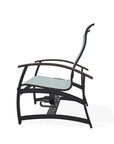 Belle Isle Hidden Motion MGP Armed Chat Chair - LOOMLAN - Telescope - Outdoor Accent Chairs