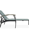 Belle Isle MGP Sling Four Position Lay - Flat Arms Chaise - LOOMLAN - Telescope - Outdoor Chaises