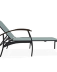 Belle Isle MGP Sling Four Position Lay - Flat Arms Chaise - LOOMLAN - Telescope - Outdoor Chaises