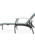 Belle Isle MGP Sling Four Position Lay - Flat Arms Chaise - LOOMLAN - Telescope - Outdoor Chaises