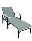 Belle Isle MGP Sling Four Position Lay - Flat Arms Chaise - LOOMLAN - Telescope - Outdoor Chaises