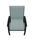 Belle Isle Sling Marine Grade Polymer Arm Chair - LOOMLAN - Telescope - Outdoor Accent Chairs