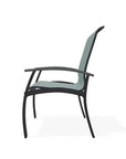 Belle Isle Sling Marine Grade Polymer Arm Chair - LOOMLAN - Telescope - Outdoor Accent Chairs