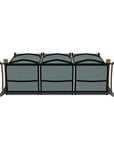 Belle Isle Sling Marine Grade Polymer Arms 3 - Seat Sofa - LOOMLAN - Telescope - Outdoor Sofas & Loveseats
