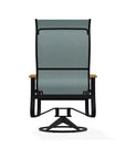 Belle Isle Sling Supreme Swivel Rocker MGP Arms - LOOMLAN - Telescope - Outdoor Accent Chairs