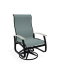 Belle Isle Sling Supreme Swivel Rocker MGP Arms - LOOMLAN - Telescope - Outdoor Accent Chairs