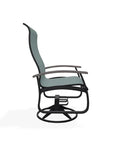 Belle Isle Sling Supreme Swivel Rocker MGP Arms - LOOMLAN - Telescope - Outdoor Accent Chairs