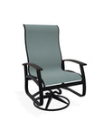 Belle Isle Sling Supreme Swivel Rocker MGP Arms - LOOMLAN - Telescope - Outdoor Accent Chairs