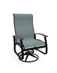 Belle Isle Sling Supreme Swivel Rocker MGP Arms - LOOMLAN - Telescope - Outdoor Accent Chairs