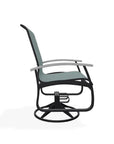 Belle Isle Sling Swivel Rocker with MGP Arms - LOOMLAN - Telescope - Outdoor Accent Chairs