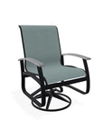Belle Isle Sling Swivel Rocker with MGP Arms - LOOMLAN - Telescope - Outdoor Accent Chairs