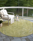 LOOMLAN Rugs Blazura Green Washable Indoor-Outdoor Rug