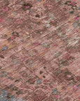 LOOMLAN Rugs Blazura Pink Washable Indoor-Outdoor Rug