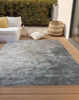 LOOMLAN Rugs Braearis Brown Washable Indoor-Outdoor Rug